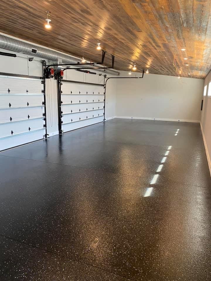 Premium garage floor showcase